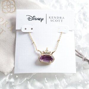 Kendra Scott - Disney Elisa Gold Mauve Mother Pearl 'Caring' Necklace - new